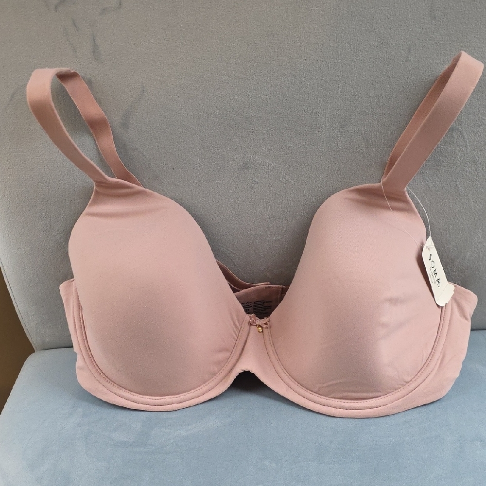 NWT Soma Embraceable Women' Adobe Rose Bra Size 42DD
